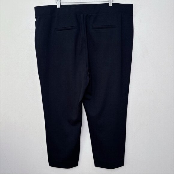 Torrid Womens 3S Pull-On Relaxed Taper Studio Luxe Ponte High-Rise Pant - Picture 13 of 13